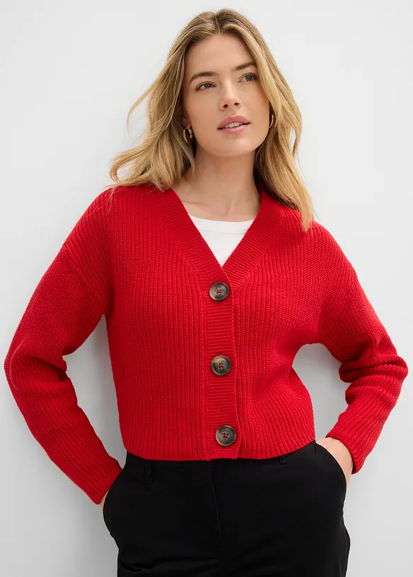 Maglione in filato grosso di puro cotone, bonprix