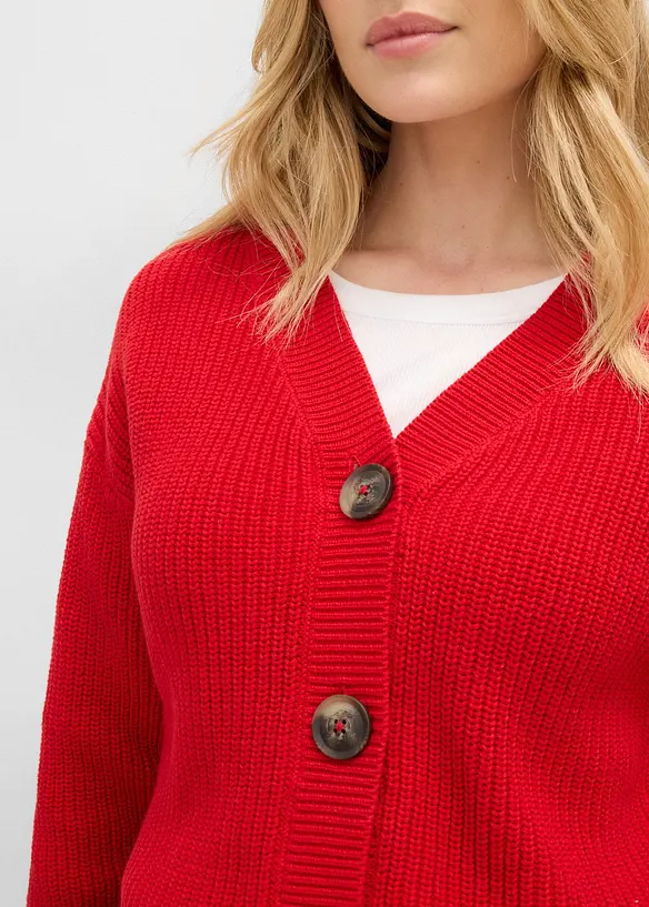 Maglione in filato grosso di puro cotone, bonprix