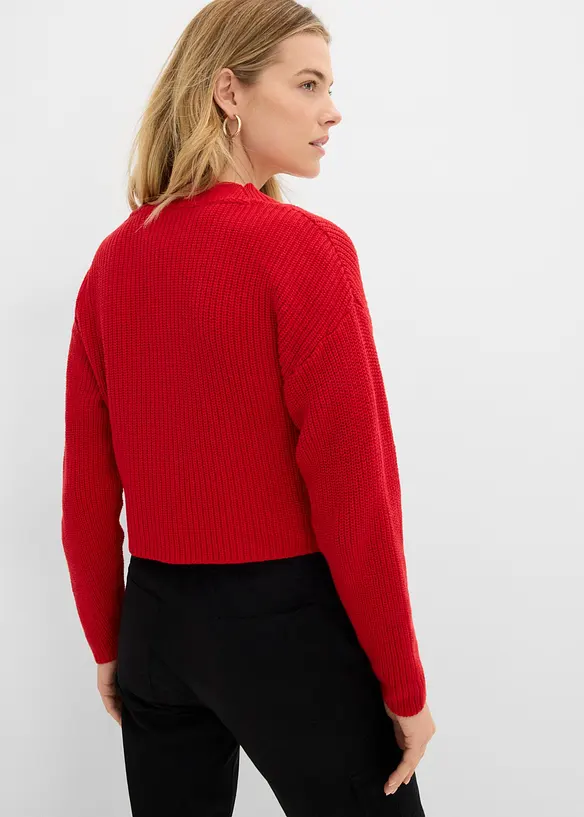 Maglione in filato grosso di puro cotone, bonprix