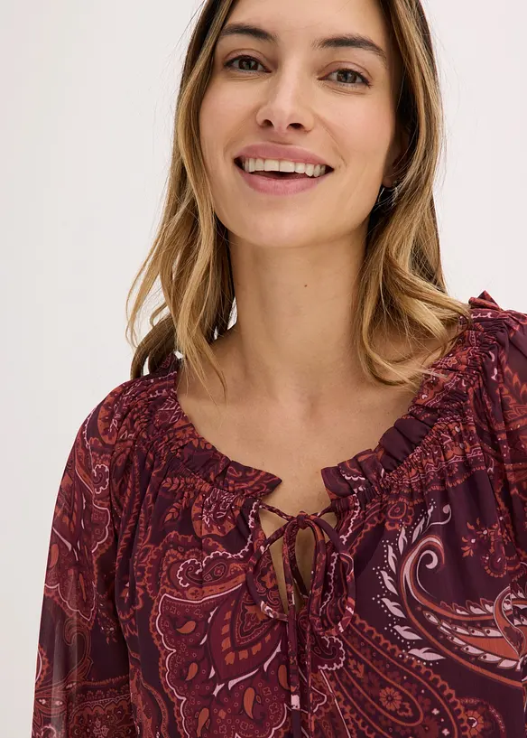 Blusa di chiffon, bonprix