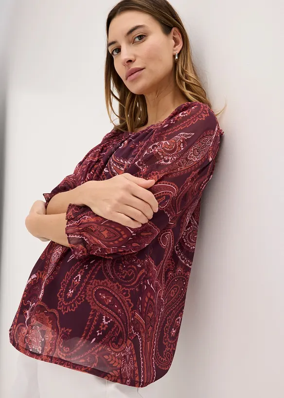 Blusa di chiffon, bonprix