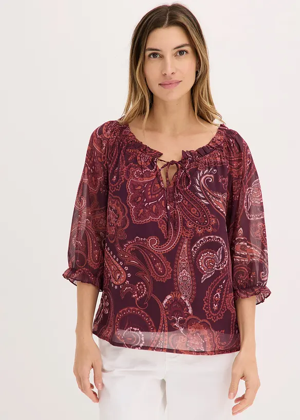 Blusa di chiffon, bonprix