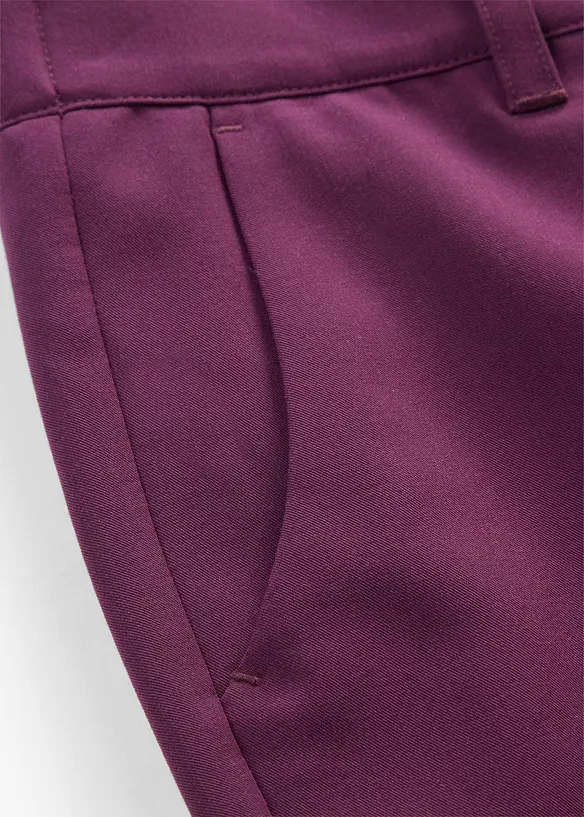 Pantaloni svasati con piega stirata, bonprix