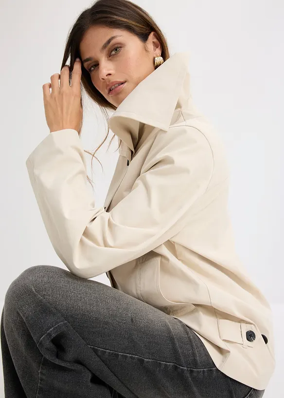 Trench corto, bonprix