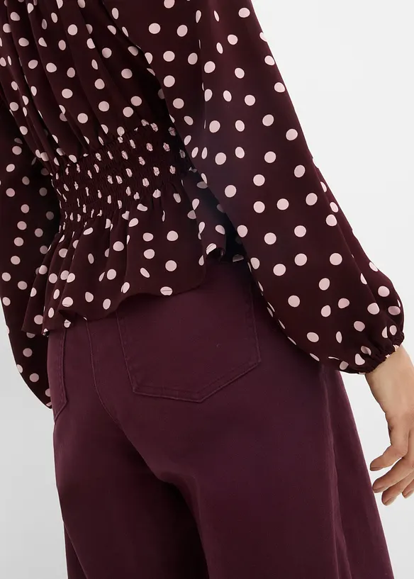 Blusa in satin fluido, bonprix