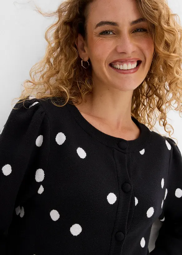 Cardigan in misto viscosa fine, bonprix