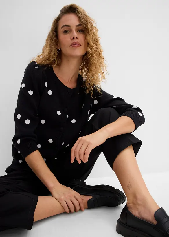 Cardigan in misto viscosa fine, bonprix