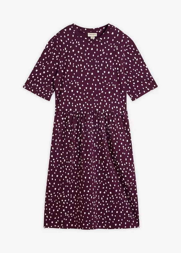 Abito in maglina di misto cotone ed elastan, bonprix