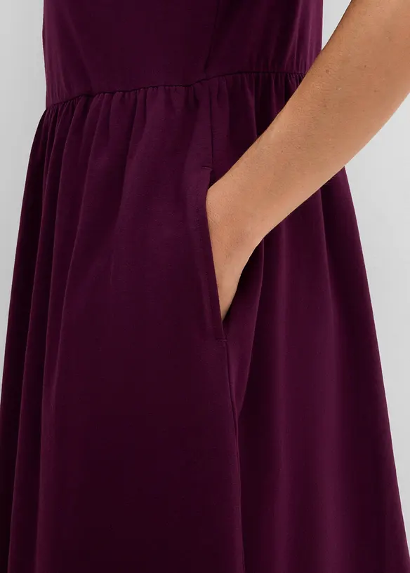 Abito in maglina di misto cotone ed elastan, bonprix