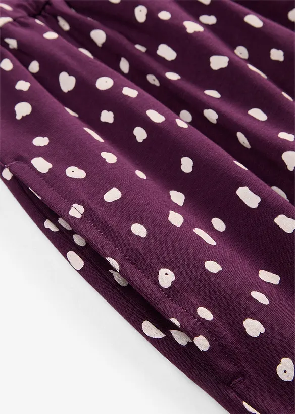 Abito in maglina di misto cotone ed elastan, bonprix