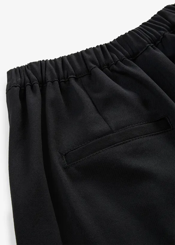 Pantaloni cropped con viscosa, bonprix