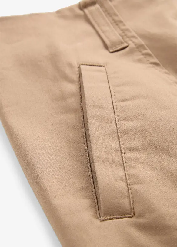 Pantaloni barrel in twill, bonprix