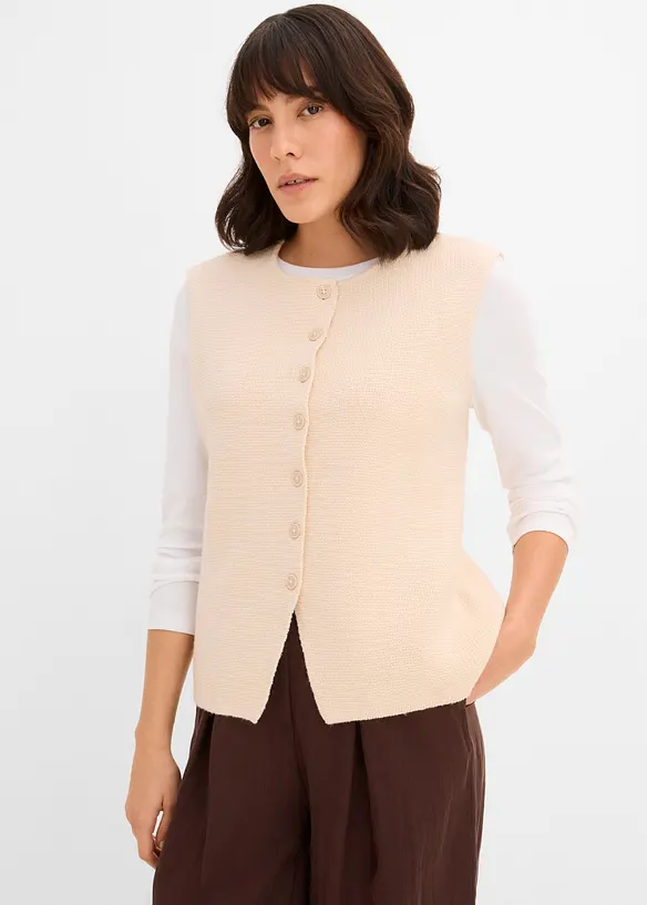 Gilet in maglia Milano, bonprix