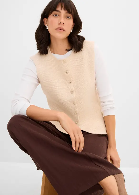 Gilet in maglia Milano, bonprix