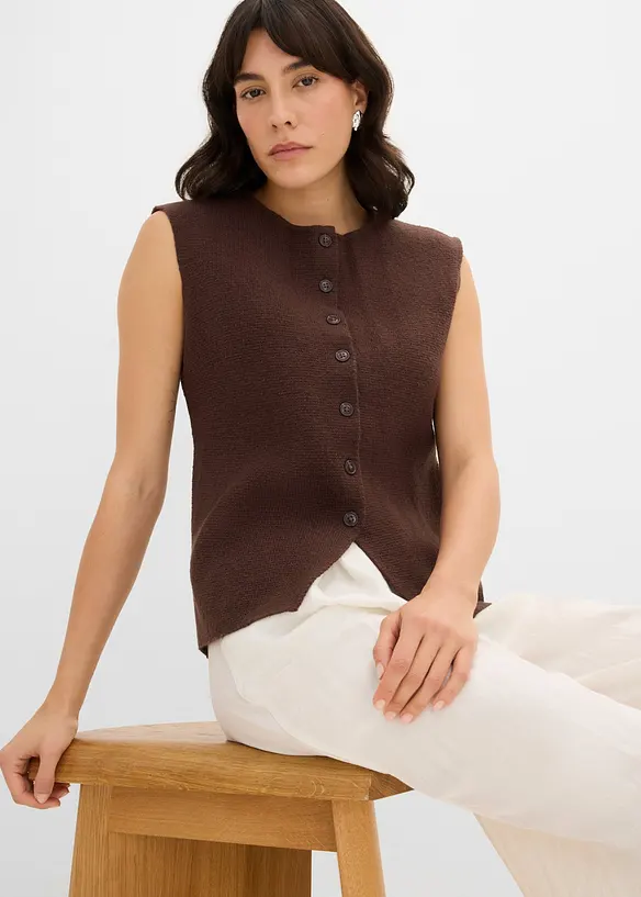 Gilet in maglia Milano, bonprix