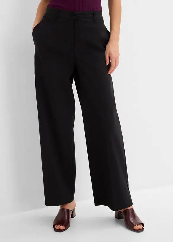 Pantaloni in bengalina elasticizzata, bonprix