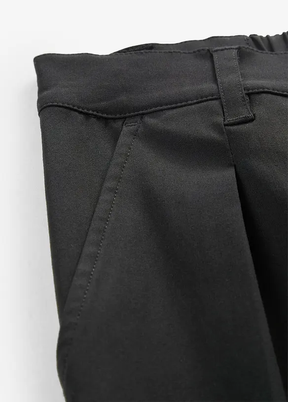 Pantaloni con pinces in bengalina elasticizzata, bonprix