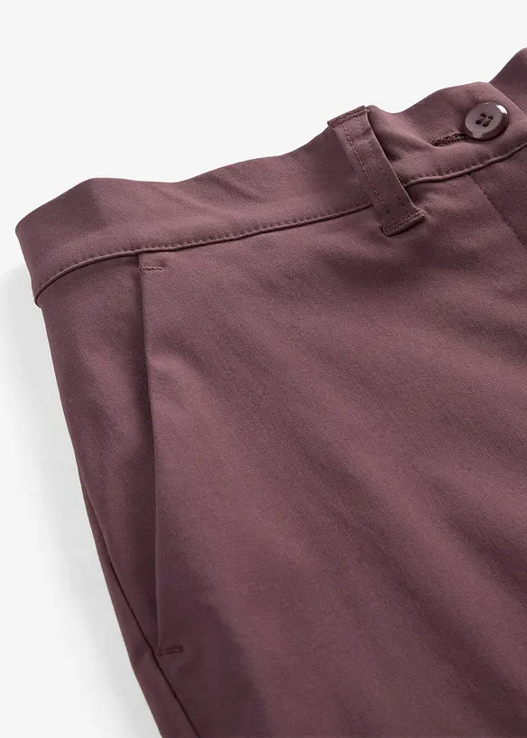 Pantaloni pancia piatta a sigaretta in bengalina elasticizzata, bonprix