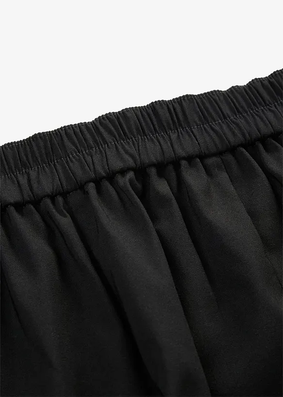 Pantaloni culotte in bengalina elasticizzata, bonprix