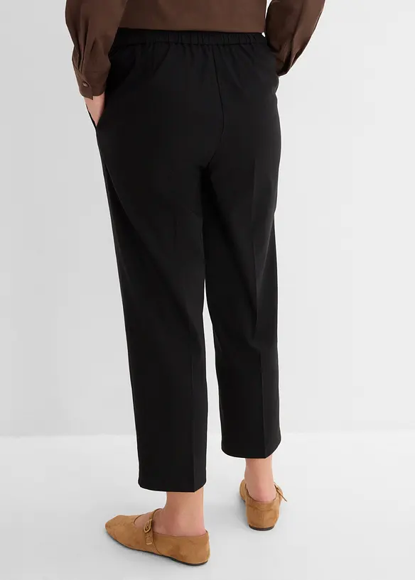 Pantaloni culotte in bengalina elasticizzata, bonprix