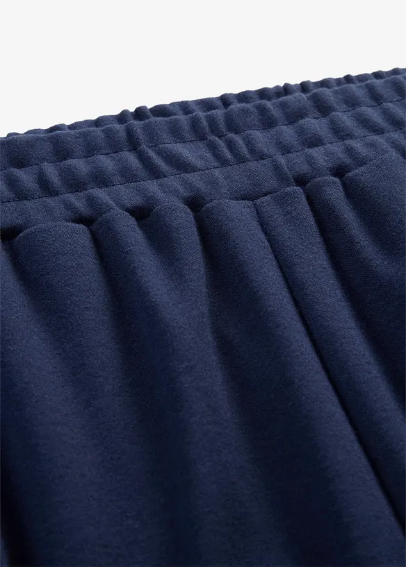Pantaloni in jersey interlock di cotone., bonprix