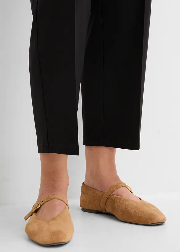 Pantaloni culotte in bengalina elasticizzata, bonprix