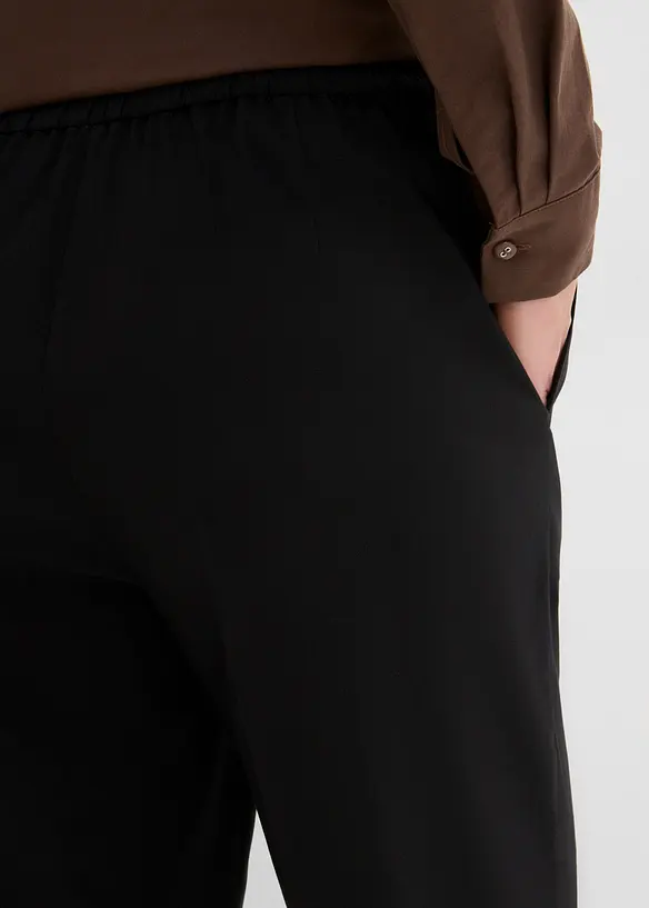 Pantaloni culotte in bengalina elasticizzata, bonprix