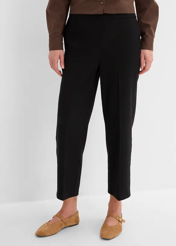 Pantaloni culotte in bengalina elasticizzata, bonprix