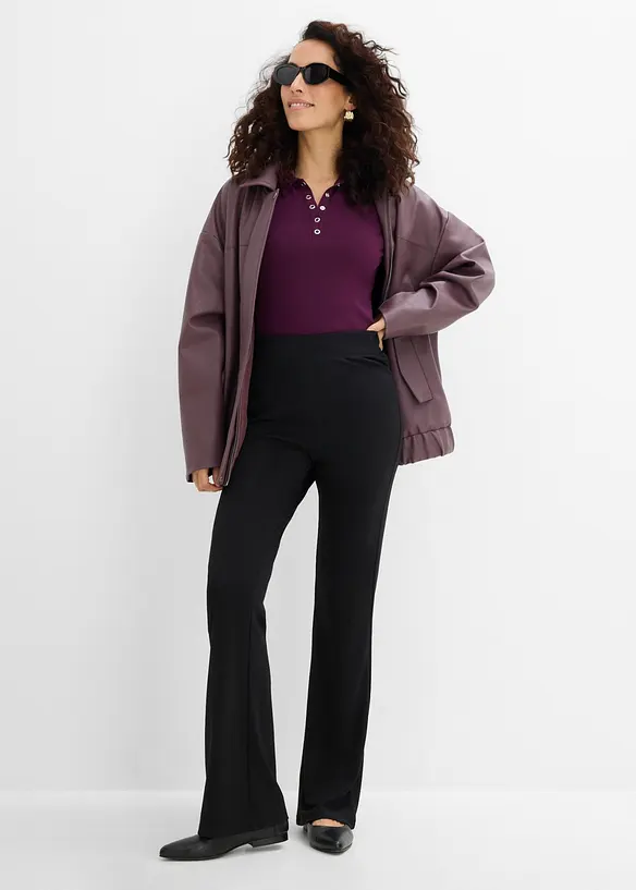 Pantaloni svasati in punto di Roma, bonprix