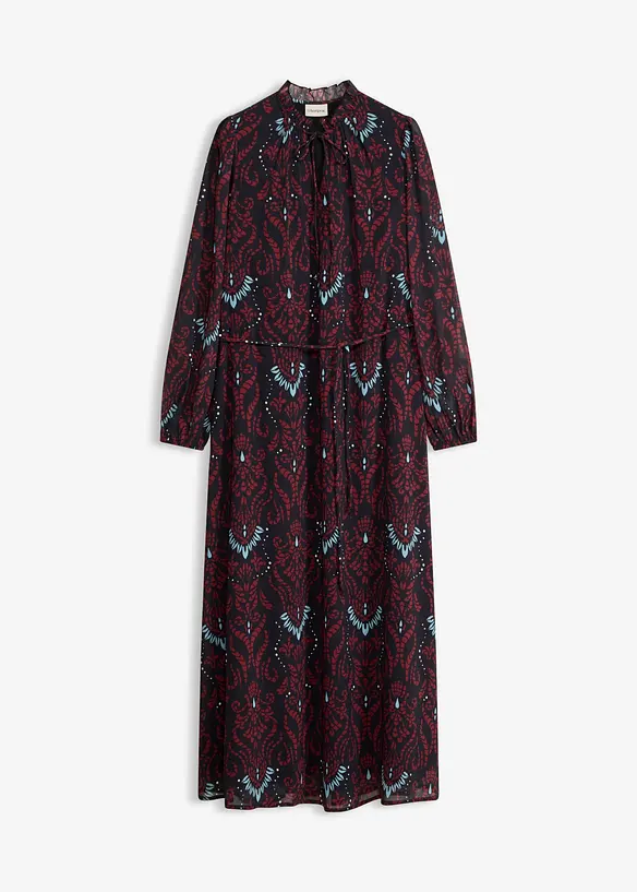 Abito  svasato in chiffon, bonprix