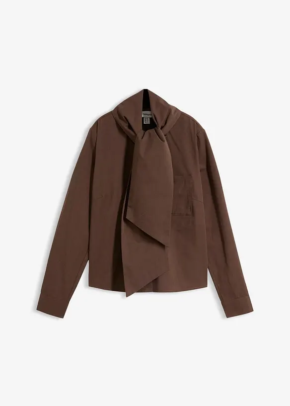 Blusa con sciarpina, bonprix
