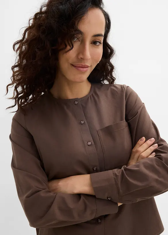 Blusa con sciarpina, bonprix