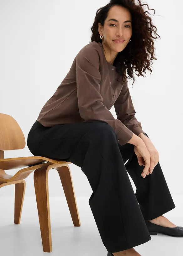 Blusa con sciarpina, bonprix