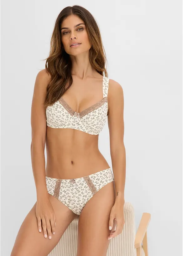 Reggiseno con ferretto e cotone biologico (pacco da 3), bonprix