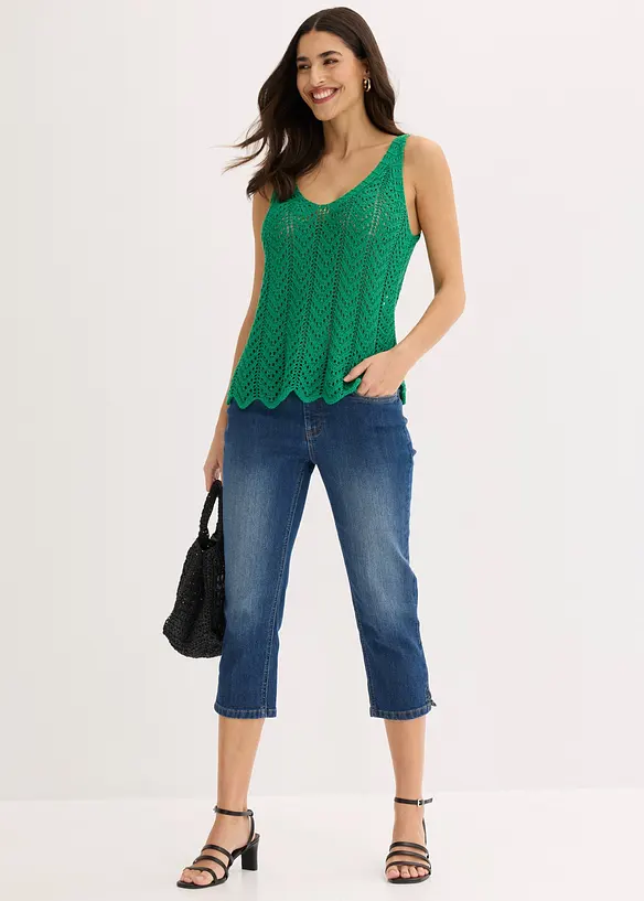 T-shirt in maglia, bonprix