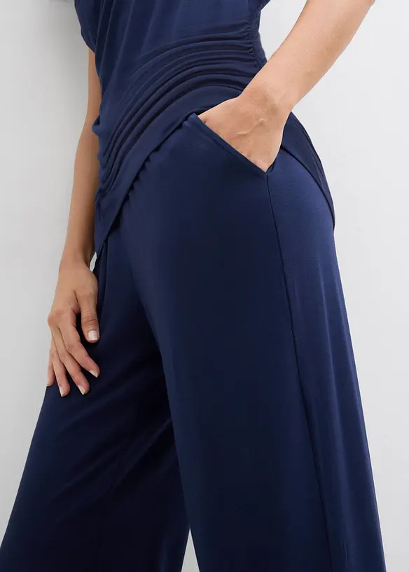 Maglia e pantaloni in misto viscosa  (set 2 pezzi), bonprix