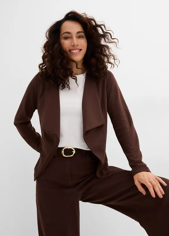 Blazer in jersey punto di Roma, bonprix