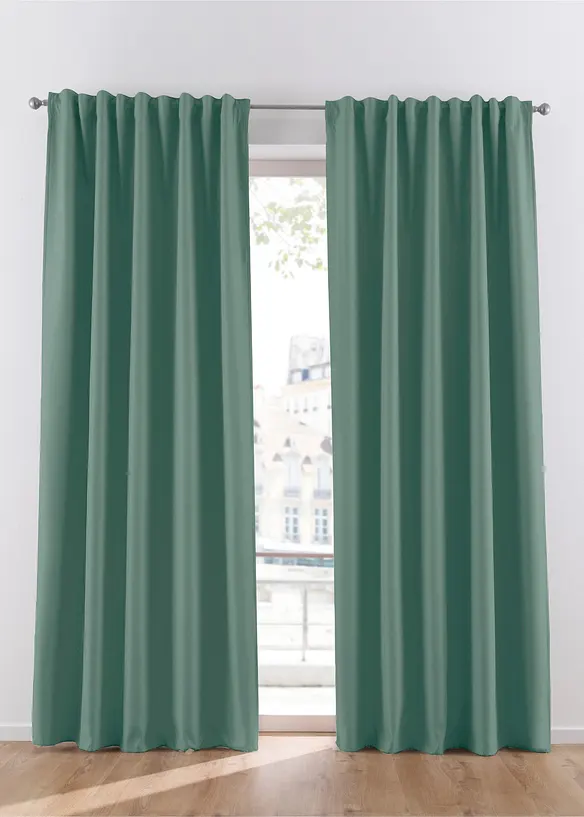 Tenda termica con retro in morbido pile, anche extra lunga (pacco da 1), bonprix