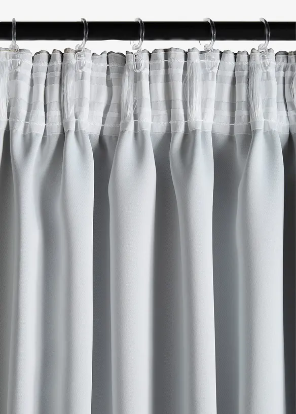 Tenda semioscurante dalla fantasia semplice (pacco da 1), bonprix