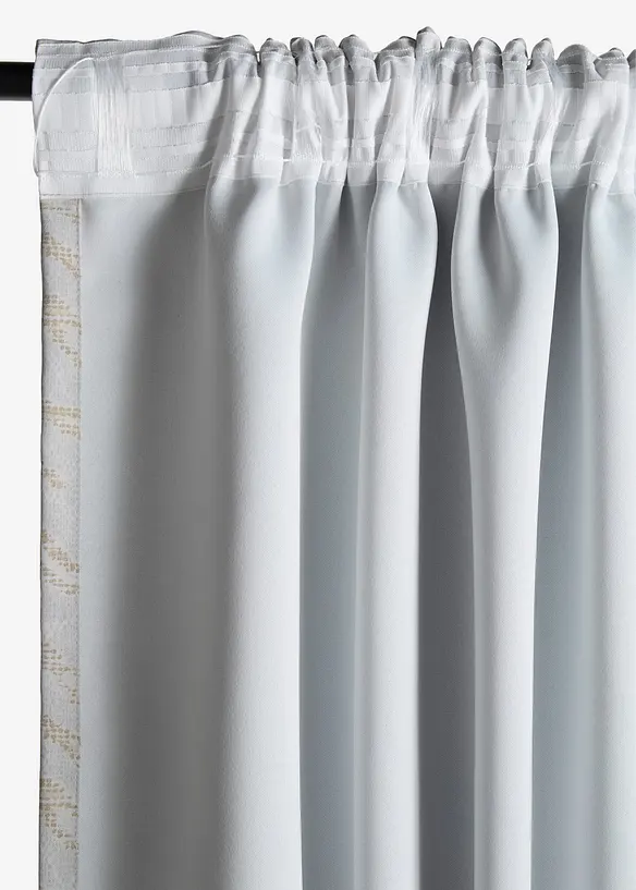 Tenda semioscurante dalla fantasia semplice (pacco da 1), bonprix