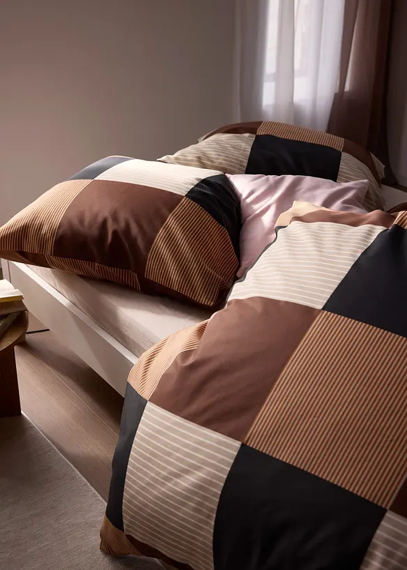 Biancheria da letto in misto cotone, bonprix