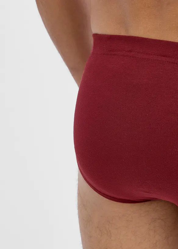 Slip alto con cotone (pacco da 5), bonprix