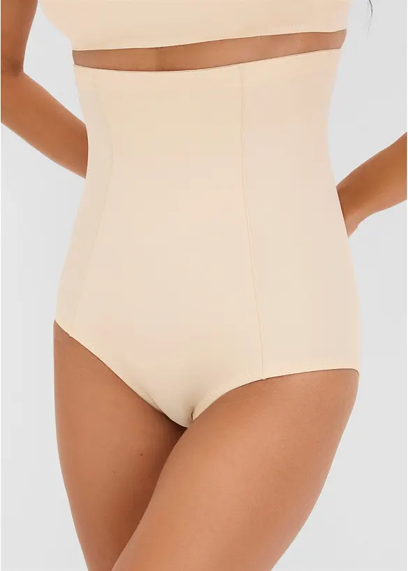 Slip contenitivo a vita alta con effetto modellante forte, bonprix