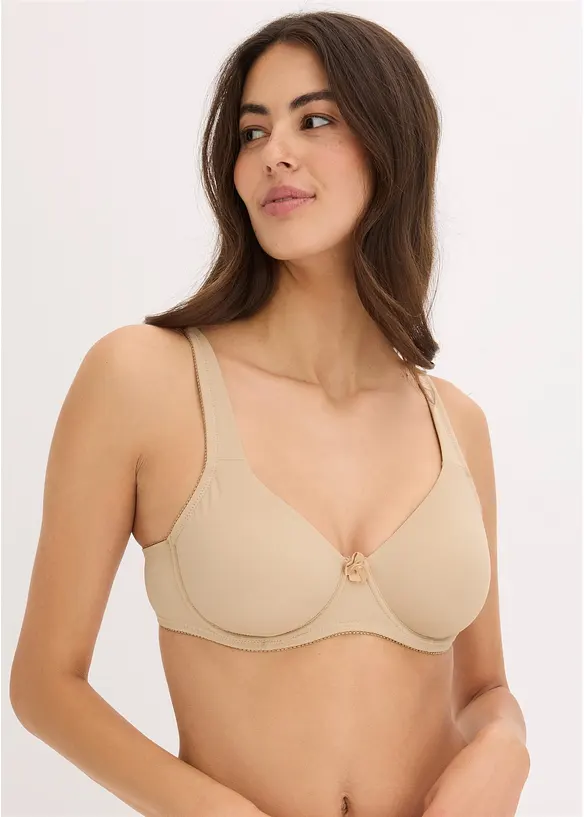 Reggiseno t-shirt con spalline imbottite, bonprix