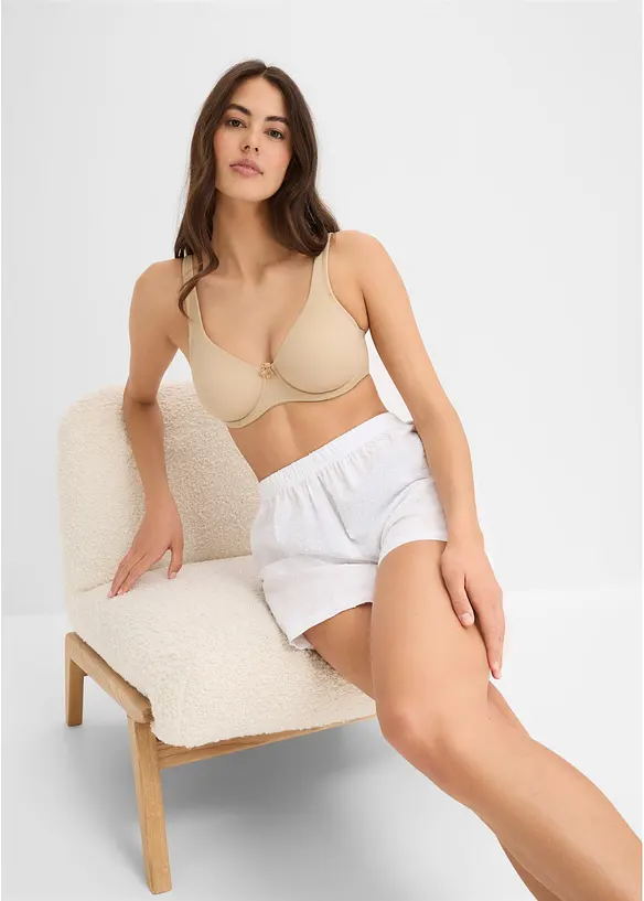 Reggiseno t-shirt con spalline imbottite, bonprix