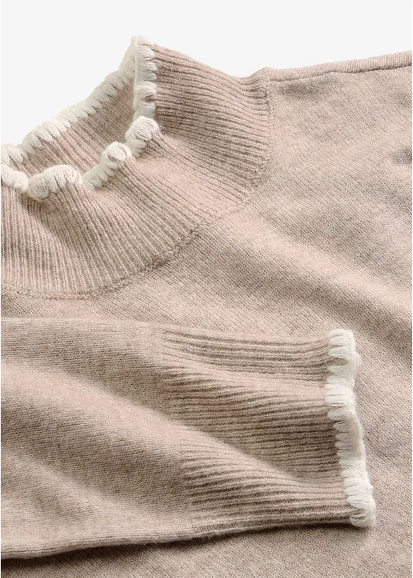Maglione a collo alto, bonprix