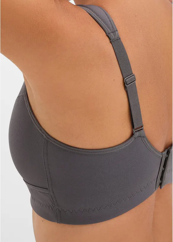 Reggiseno sportivo con sostegno medio (pacco da 2), bonprix