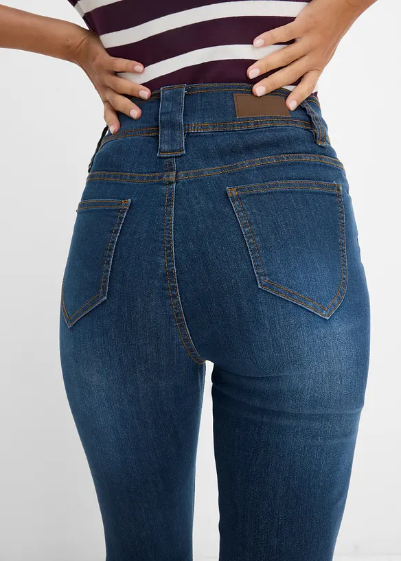 Jeans elasticizzati  confortevoli slim fit, vita alta, bonprix