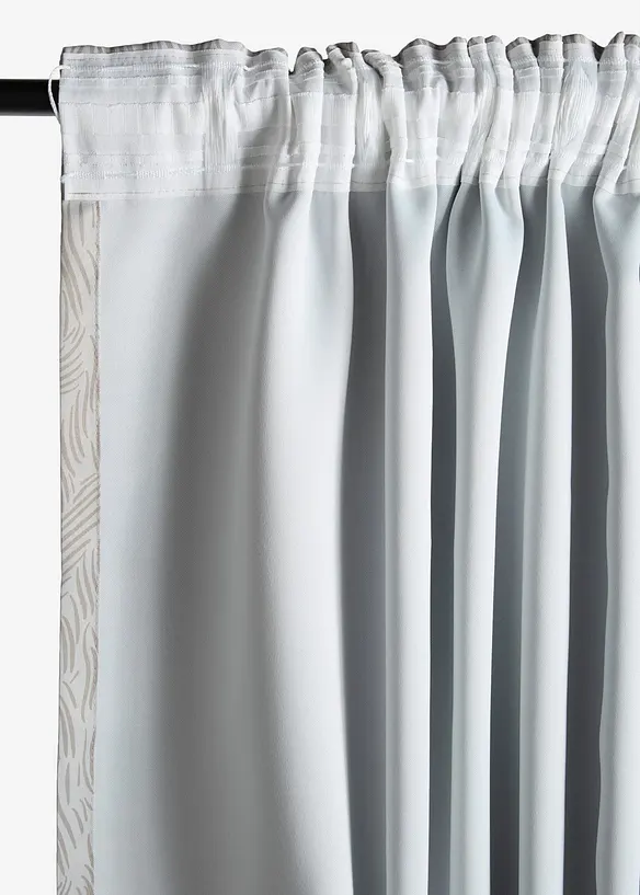 Tenda semioscurante dalla fantasia semplice (pacco da 1), bonprix