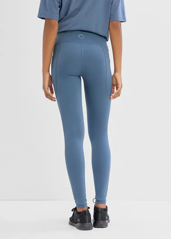 Leggings sportivi comodi con tasca per il cellulare, ad asciugatura rapida, bonprix